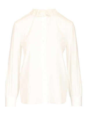 SAINT LAURENT: shirts - Cotton Poplin Shirt