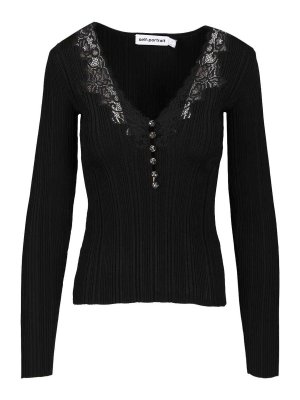 Self Portrait: Tops und Tank Tops - Top - Schwarz