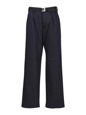 STONE ISLAND: Pantalons casual - Pantalons Décontractés - Bleu
