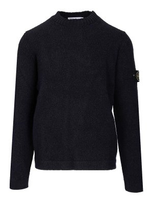 STONE ISLAND: Pull col rond - Pull Col Rond - Bleu