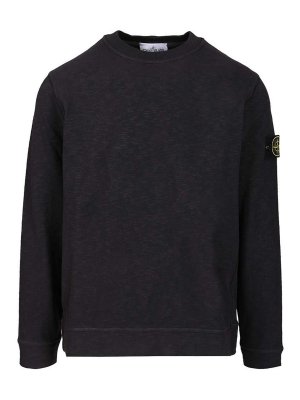 STONE ISLAND: Pull col rond - Pull Col Rond - Bleu