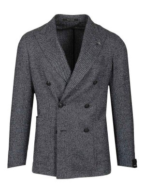 TAGLIATORE: ブレザー - ブレザー - ブルー