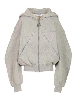 The Attico: Sweatshirts & Sweaters - Fleece Hoodie