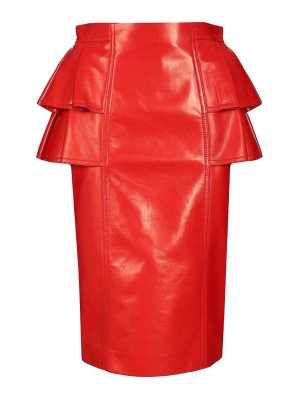 VALENTINO GARAVANI: Faldas media pierna y semilargas - Falda Semilarga - Rojo