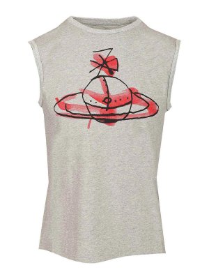VIVIENNE WESTWOOD: t-shirts - Sleeveless T-Shirt