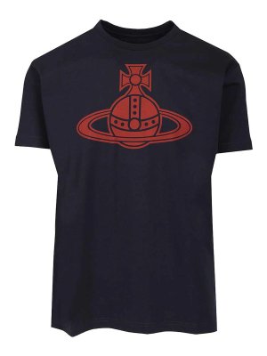VIVIENNE WESTWOOD: t-shirts - Paris Orb T-Shirt
