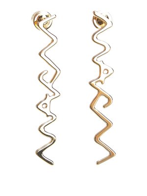 Marni: Earrings - Symbol Drop Earrings