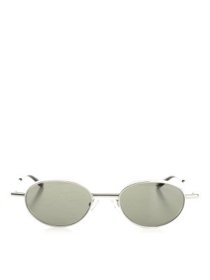 ALEXANDER MCQUEEN: Sonnenbrillen - Sonnenbrille - Silber