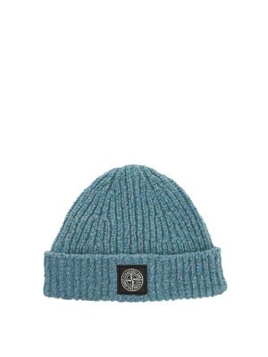STONE ISLAND: Mützen - Mütze - Blau