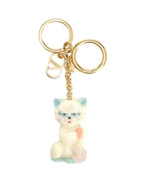 VALENTINO GARAVANI: Schlüsselanhänger - Schlüsselanhänger - Silber