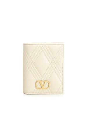VALENTINO GARAVANI: wallets & purses - Quilted 67 Leather Wallet
