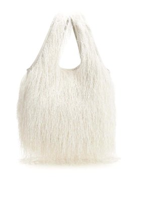 DRIES VAN NOTEN: トートバッグ - トートバッグ - 白