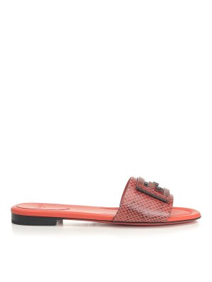 FENDI: flip flops - Baguette Slides