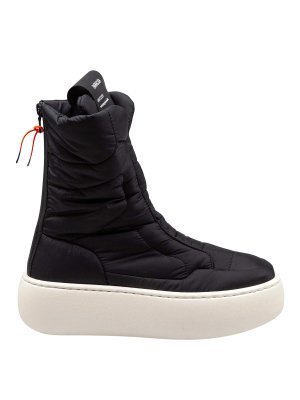 Barracuda: boots - Black and White Down Boot