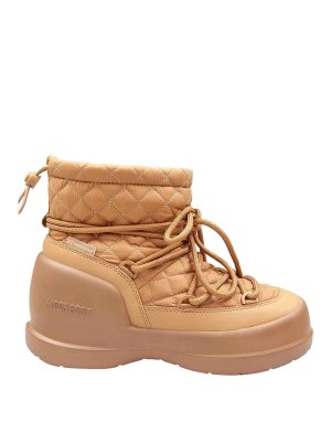 Moon Boot: boots - Mezzaluna Quilted Mid Color Sand