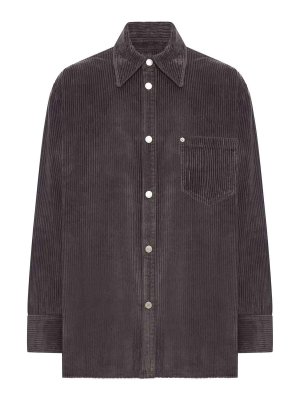 AMI PARIS: casual jackets - Corduroy Overshirt
