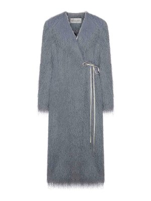 DRIES VAN NOTEN: long coats - Fringed Coat