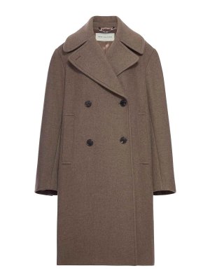 DRIES VAN NOTEN: long coats - Double-Breasted Coat