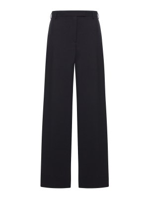 DRIES VAN NOTEN: Pantaloni sartoriali - Pantaloni sartoriali in lana mohair