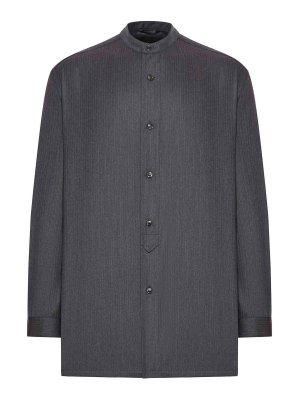 GIORGIO ARMANI: shirts - Tailored Wool Shirt