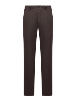 INCOTEX: casual trousers - Tailored Cotton Trousers