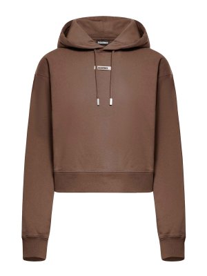 JACQUEMUS: Sweatshirts und Pullover - Sweatshirt - Braun