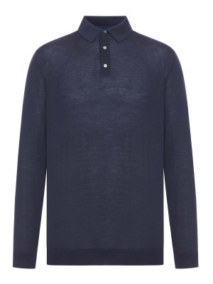 KITON: Poloshirts - Poloshirt - Blau