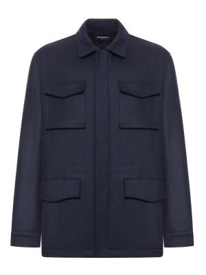 KITON: カジュアルジャケット - カジュアルジャケット - ブルー