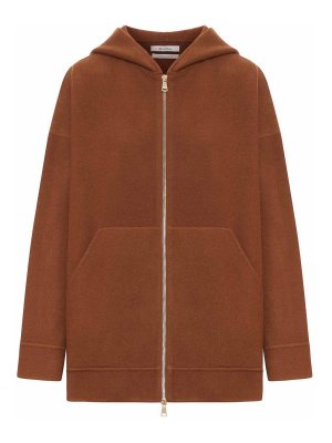 Max Mara: Sweatshirts & Sweaters - Etuania Zip-Up Hoodie