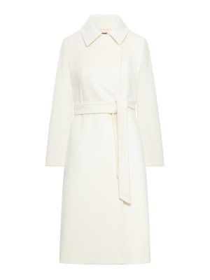 Max Mara: long coats - Wool Robe Coat