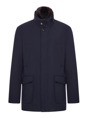 MOORER: Vestes casuals - Veste Casual - Bleu