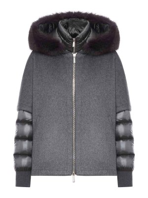 MOORER: padded jackets - Pegaso-Cwr