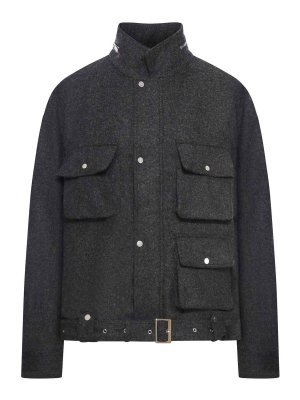 NICCOLO' PASQUALETTI: casual jackets - Wool Bomb Jacket
