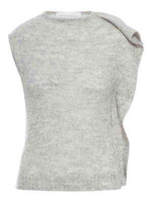 NICCOLO' PASQUALETTI: maglia collo rotondo - Nota Maglia in Mohair senza maniche