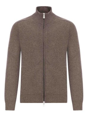 GRAN SASSO: maglia collo rotondo - Maglione In Lana Con Zip