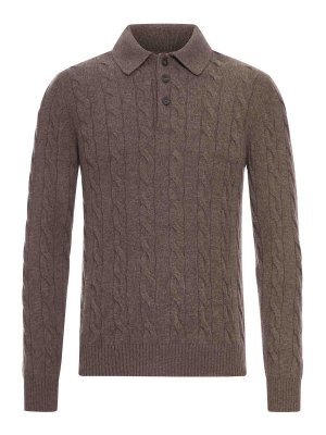 GRAN SASSO: Poloshirts - Poloshirt - Braun