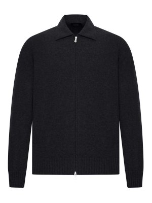 GRAN SASSO: casual jackets - Cashmere Jacket With Zip