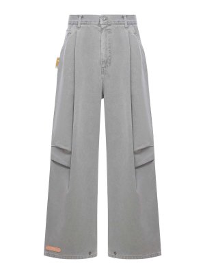 PDF: Jeans patte d'éléphant - Jean Évasé - Gris