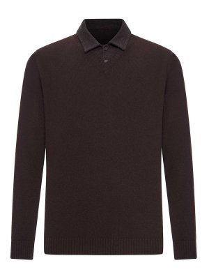 ROBERTO COLLINA: polo shirts - Cotton Piquet Polo Shirt