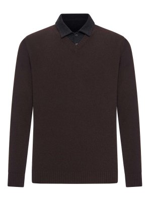 ROBERTO COLLINA: polo shirts - Cotton Piquet Polo Shirt