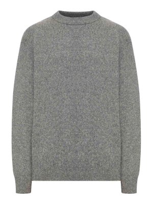 ROBERTO COLLINA: クルーネック - クルーネック - グレー