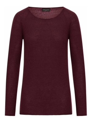 ROBERTO COLLINA: Suéteres con cuello pico - Suéter Cuello Redondo - Rojo