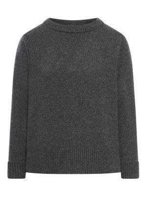 ROBERTO COLLINA: crew necks - Crew Neck Sweater In Wool Blend