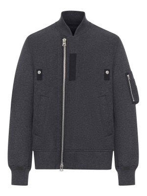 Sacai: Bombers - Bomber - Gris