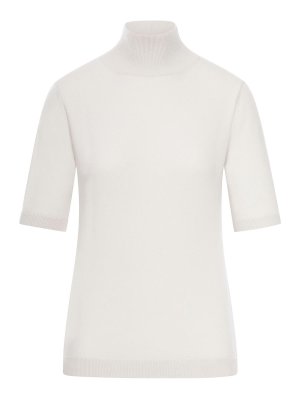 S MAX MARA: Suéteres con cuello pico - Suéter Cuello Redondo - Blanco