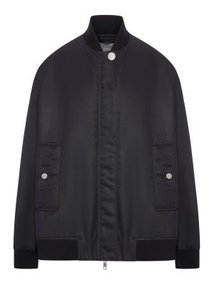 SPORTMAX: bombers - Oversized Twill Bomber
