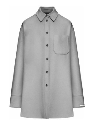 SPORTMAX: Camisas - Camisa - Gris