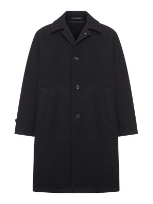 TAGLIATORE: short coats - Single-Breasted Wool Coat