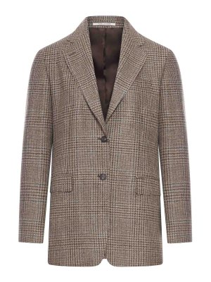 TAGLIATORE: blazers - Single-Breasted Tailored Wool Jacket