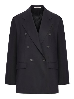 TAGLIATORE: giacche blazer - Blazer Doppiopetto In Lana E Seta